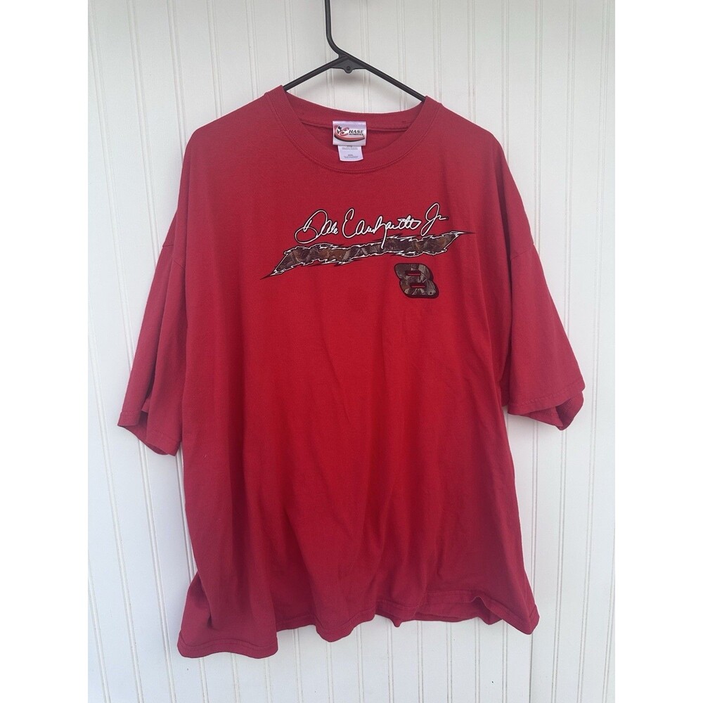Chase Authentic’s 3XL Dale Earnhardt Jr. NASCAR #8 ed t-shirt with a camouflage